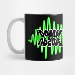 UPSIDE DOWN (green) Mug